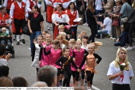 Jubilaeums Festumzug Ossweil 2016 345